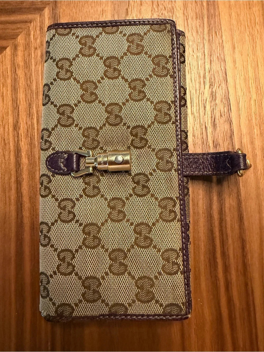 Gucci Jackie Long Bifold/Continental Wallet